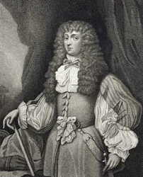 Frances Teresa Stewart, Duquesa de Richmond e Lennox, gravada por Rivers, de &39;Iconographia Scotica, ou Retratos de Ilustres Pessoas da Escócia&39; de John Pinkerton, publicada em Londres, 1797 (lit